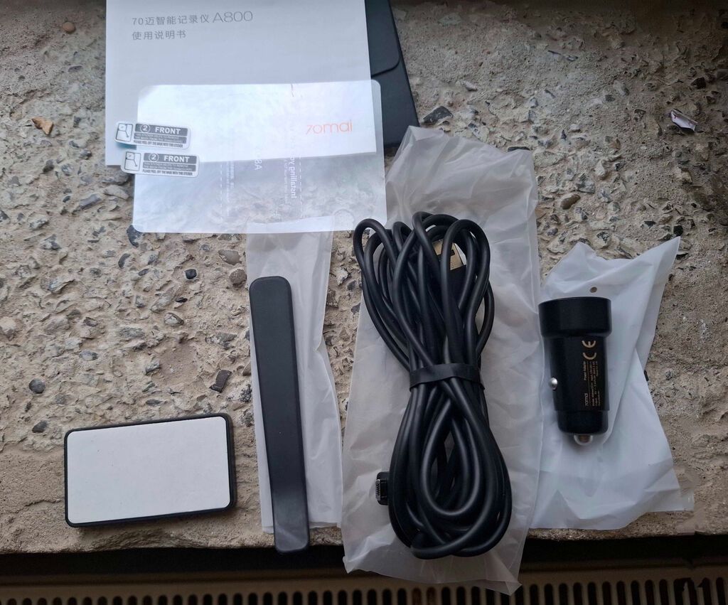 70mai Dash Cam 4K A800 videoregistratoru, Orijinal Samsung 128 GB — Elektronika, Bakı (5)