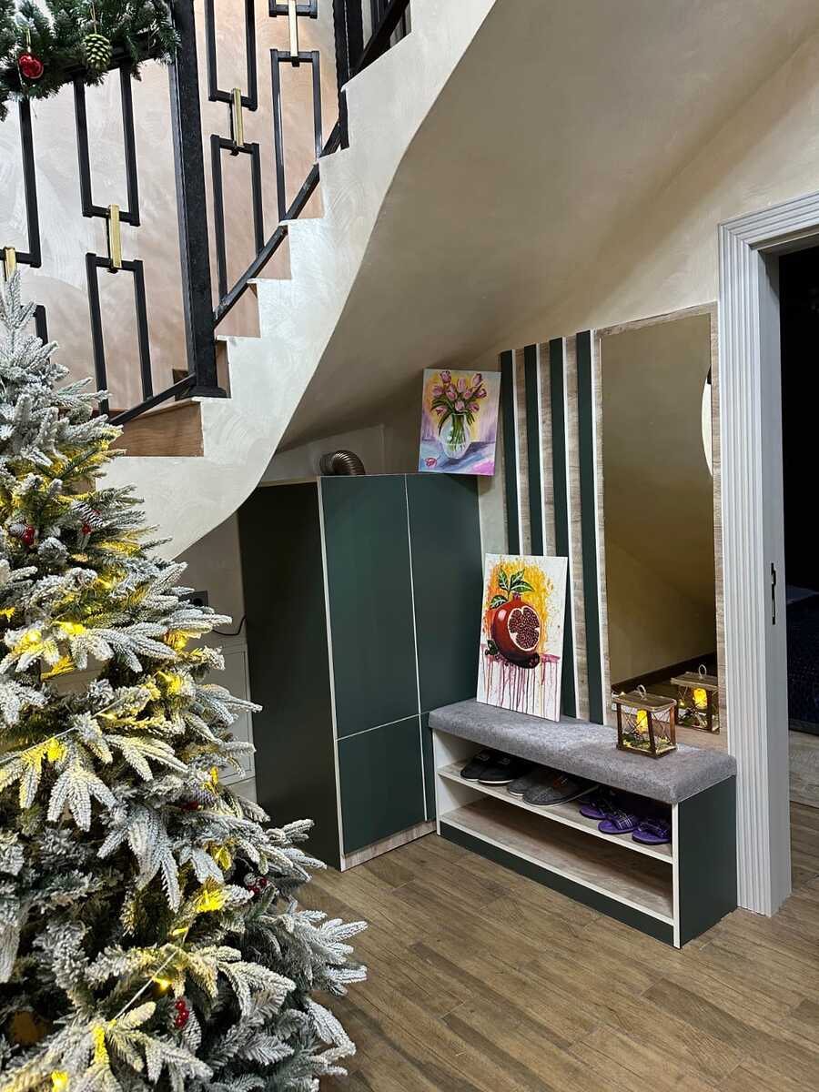 İcarəyə verilir 5 otaqlı həyət evi/bağ evi 100 m² — Ev, villa, Quba (12)