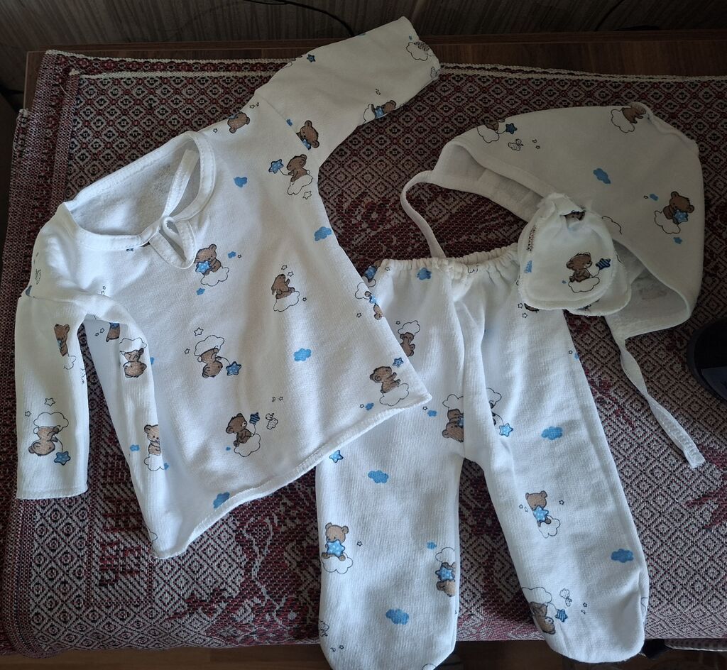 Uşaq dəsti, Uniseks, 0 - 3 ay — Qızlar üçün geyim dəsti, Bakı