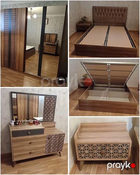 İkinəfərlik çarpayı, Dolab, Termo, 2 tumba, İşlənmiş — Bakı