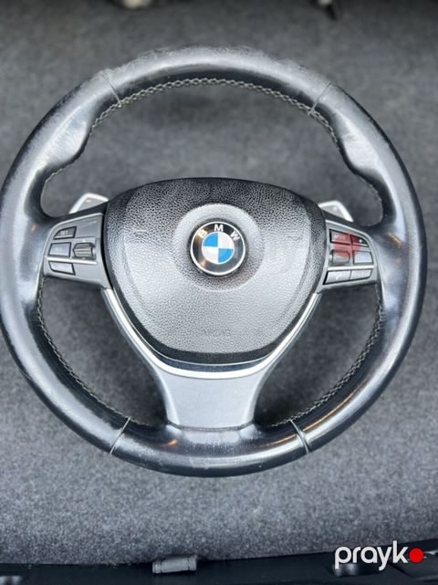 BMW F10 sükan çarxı – - Orijinal BMW sükanı, dəri üzlü - Sol tərəfdə — Bakı