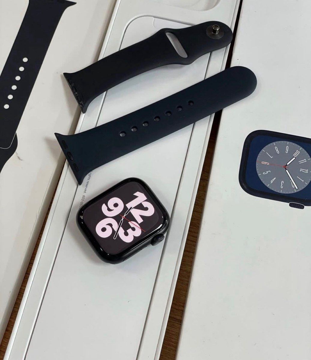 Apple Watch Series 8 Aluminum Cellular Midnight 45mm — Elektronika, Bakı (2)