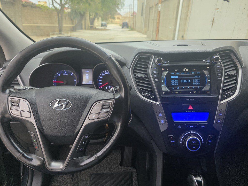Hyundai Santa Fe, 2.0 L, 2014 il, 215 000 km — Avtomobillər, Bakı (12)