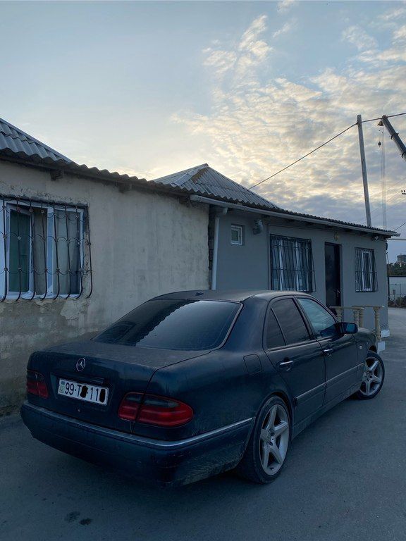 Mercedes E 240, 2.4 L, 1998 il, 456 000 km — Avtomobillər, Bakı (11)