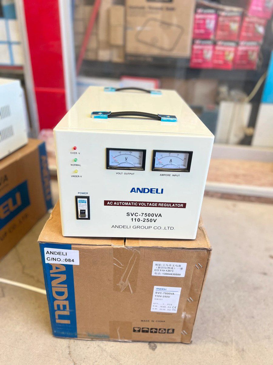 Andelı SVC avtomatik gərginlik stabilizatoru 110V-250V — Təmir və inşaat, Bakı (12)