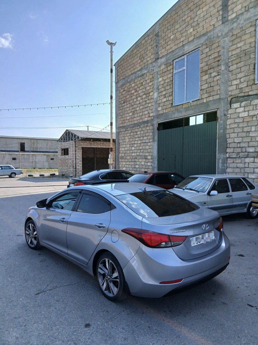 Hyundai Elantra, 2015 il — Avtomobillər, Quba (3)