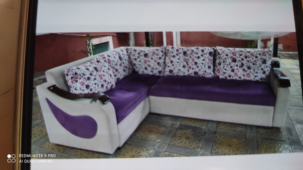 Künc divan, İşlənmiş, Açılmayan, Bazasız, Parça, Çatdırılma yoxdur — Mebel, Digah (2)