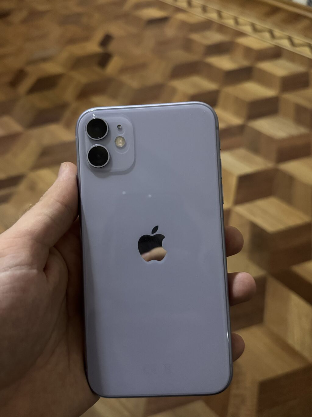 IPhone 11, 64 GB, Deep Purple, Simsiz şarj, Face ID — Apple iPhone, Bakı (2)