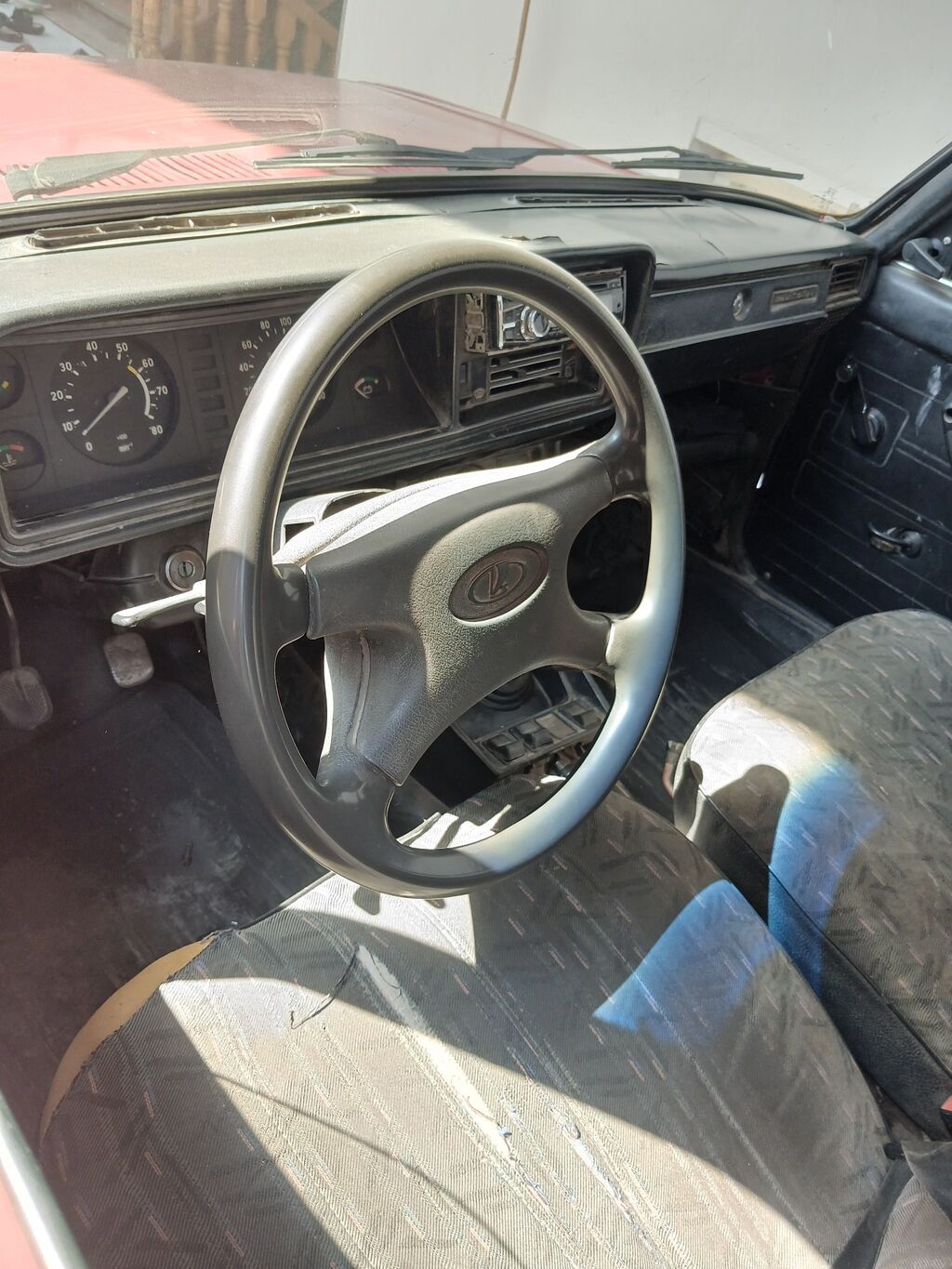VAZ 2104 universal, qırmızı rəng. - Kuzov: 5 qapılı universal gövdə — Avto, Gəncə (4)