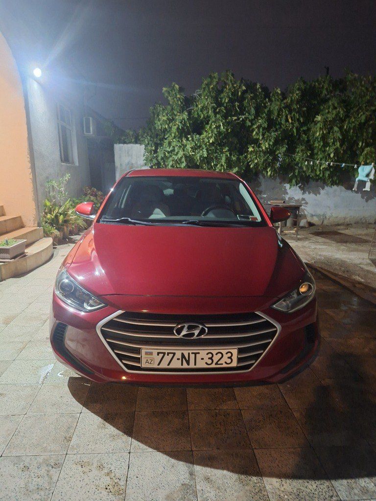 Hyundai Elantra, 2.0 L, 2017 il, 158 625 km — Avtomobillər, Bakı