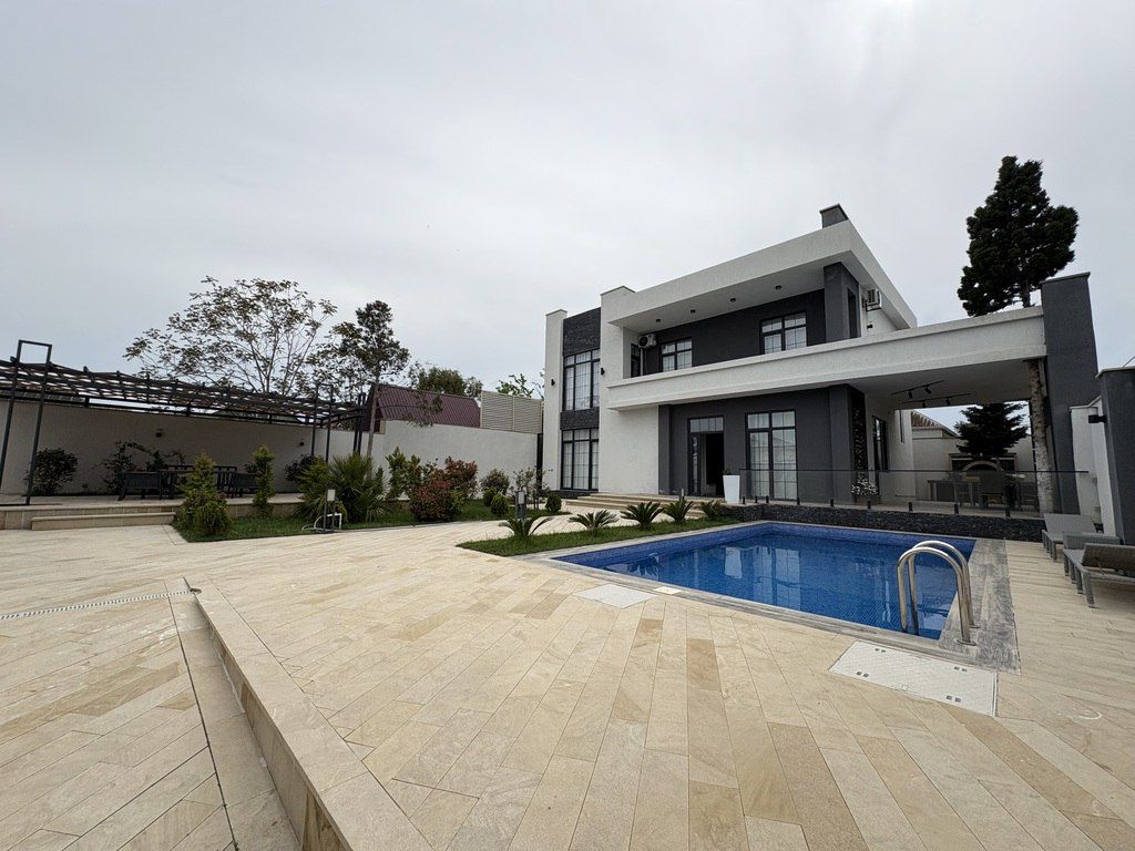 İcarəyə verilir 5 otaqlı həyət evi/bağ evi 450 m² — Ev, villa, Bakı (8)