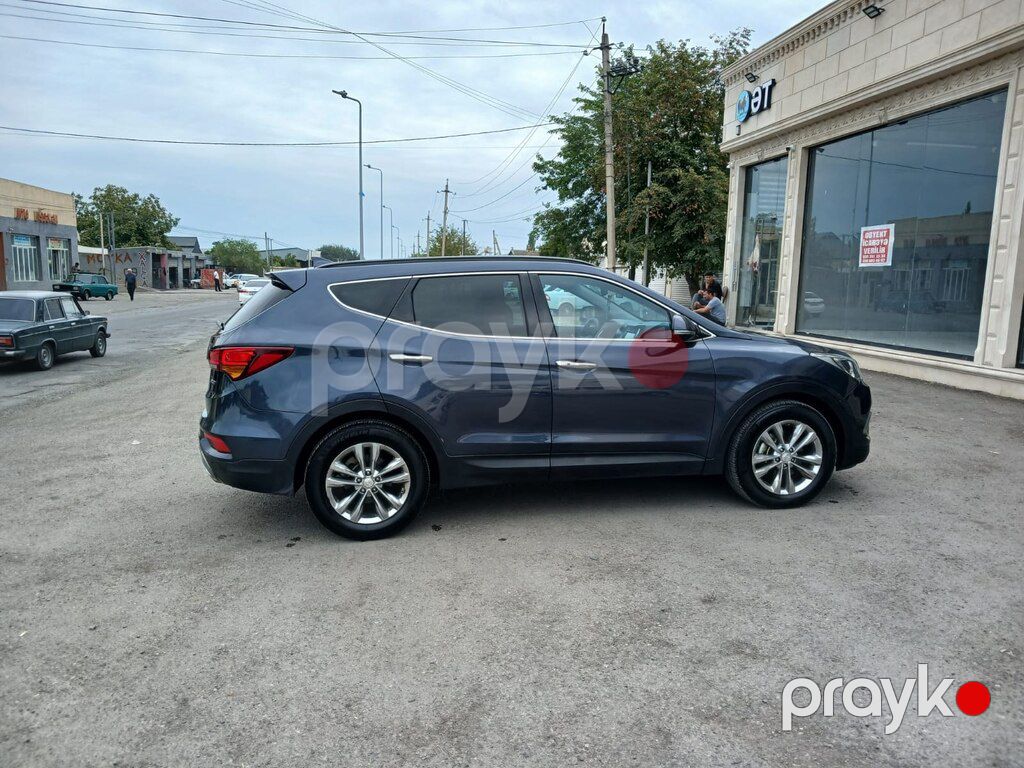 Hyundai Santa Fe, 2.0 L, 2017 il, 176 000 km — Avtomobillər, Bərdə (4)