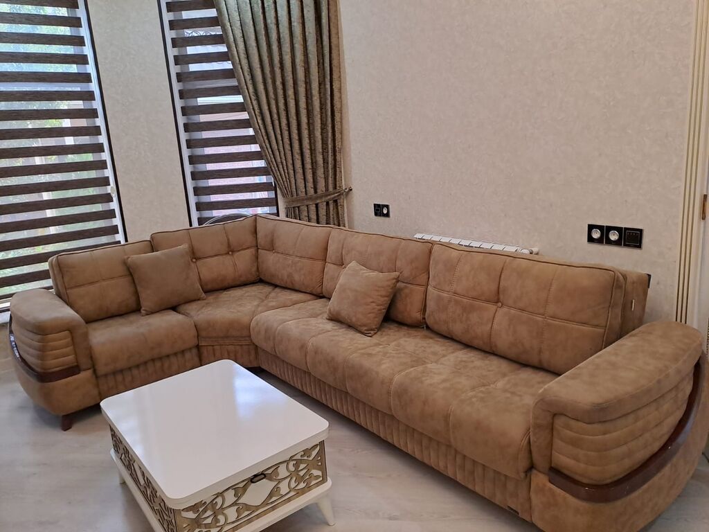 Künc divan dəsti - Damla firmasinin baha alinib.iwlenen otaqda — Mebel, Gəncə (3)