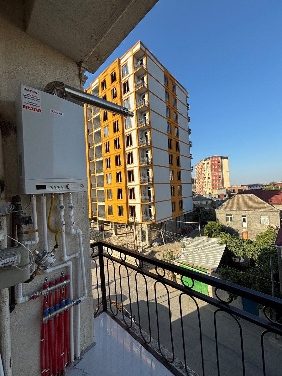 2-otaqlı yeni tikili, Abşeron r., 60 m² — Mənzil, Bakı (10)