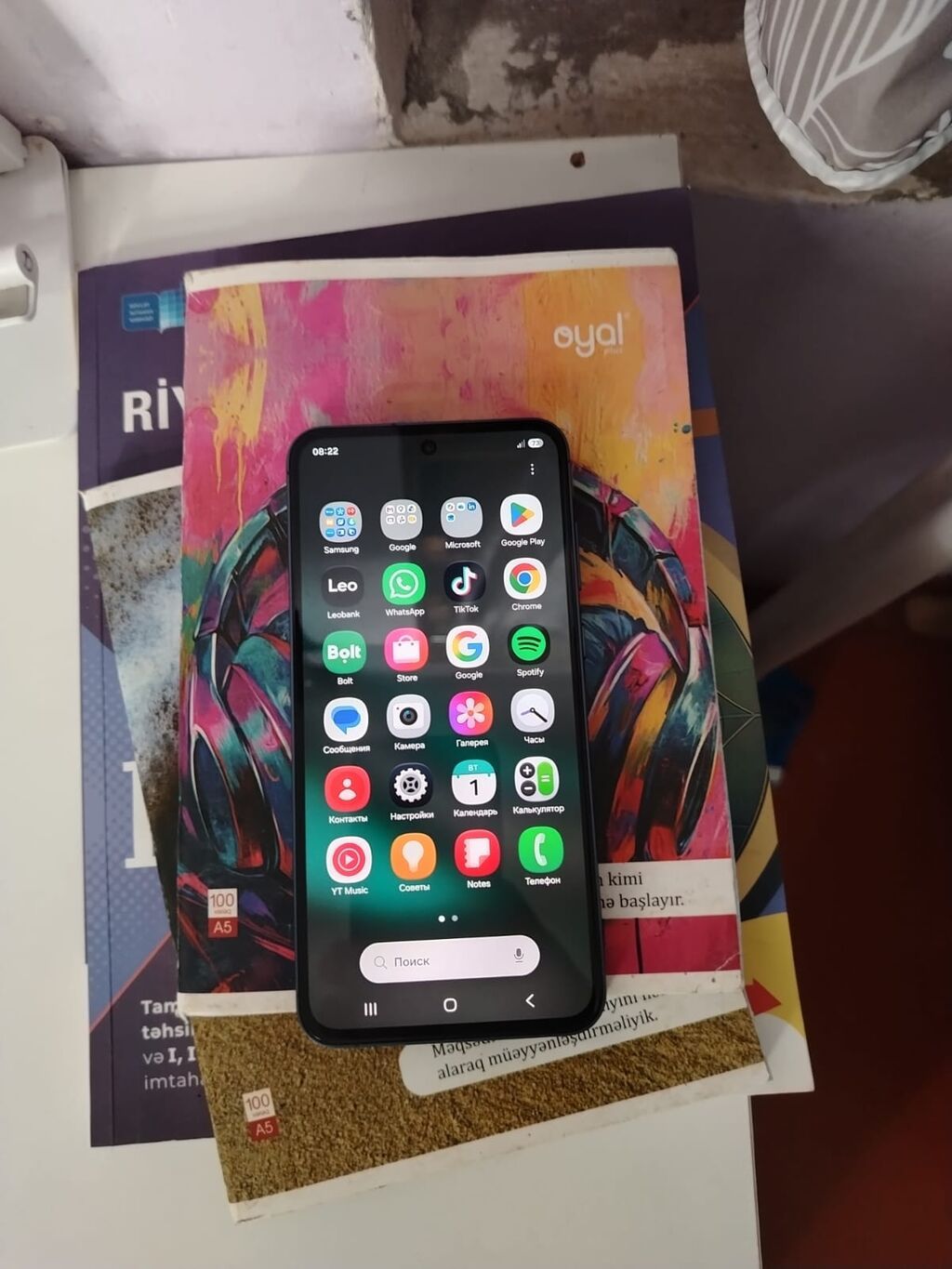Samsung Galaxy A55 5G, 128 GB, rəng - Qara, İki sim kartlı — Samsung, Bakı (3)