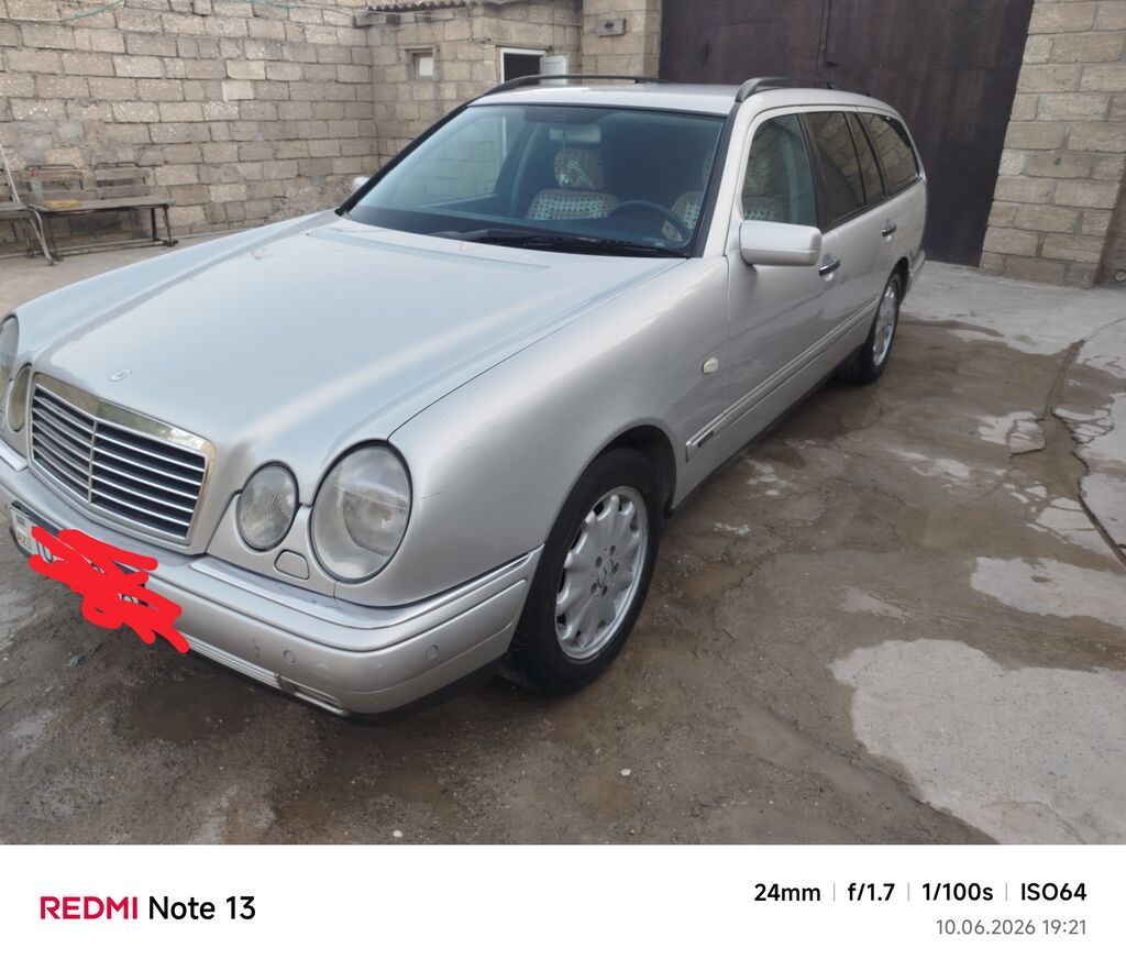 Mercedes-Benz E-Class (S210) universal/kombi kuzov Barter var - Gümüşü — Avto, Digah (5)