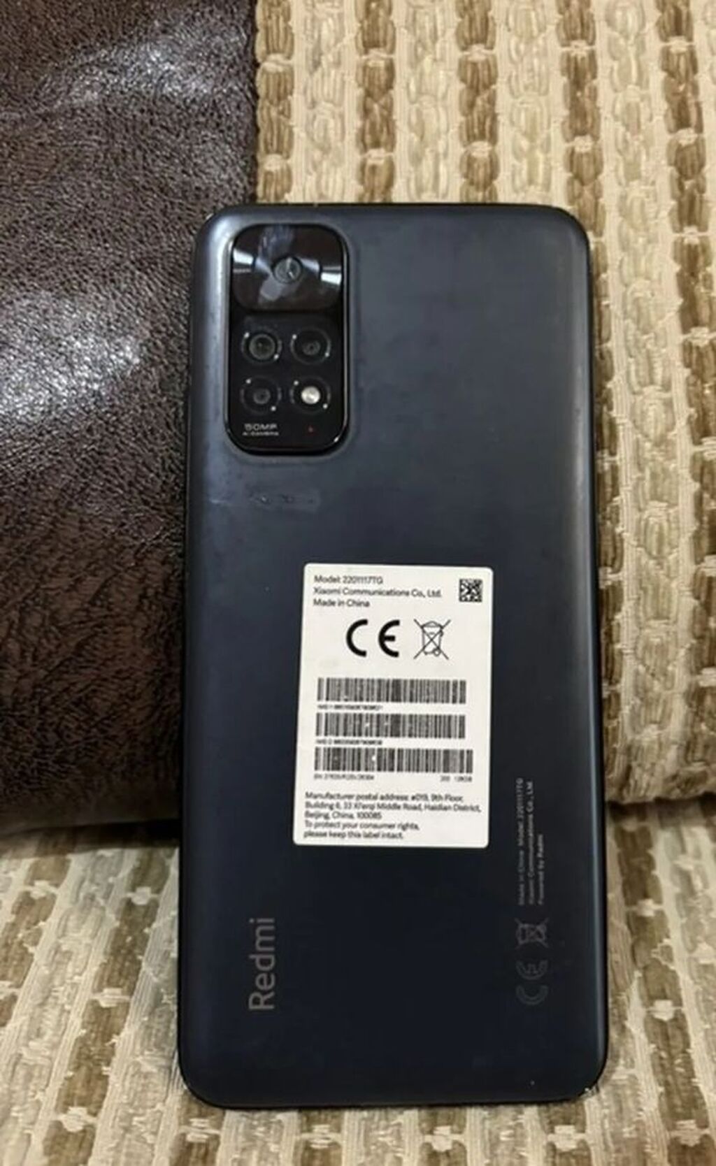 Xiaomi Redmi smartfon Model: 2201117TG (Redmi seriyası) Rəng: qara — Elektronika, Masazır (2)