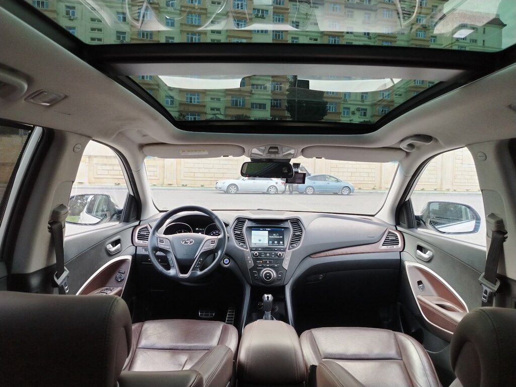 Hyundai Santa Fe, 2.0 L, 2016 il, 193 800 km — Avtomobillər, Bakı (11)