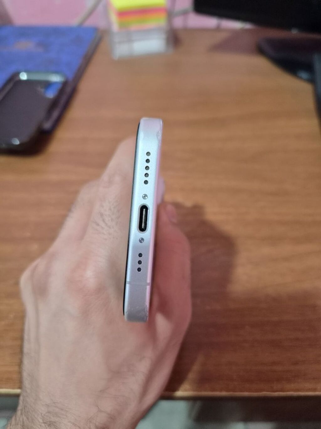 IPhone 16, 256 GB, Ağ, Barmaq izi, Face ID — Apple iPhone, Ağdaş (4)