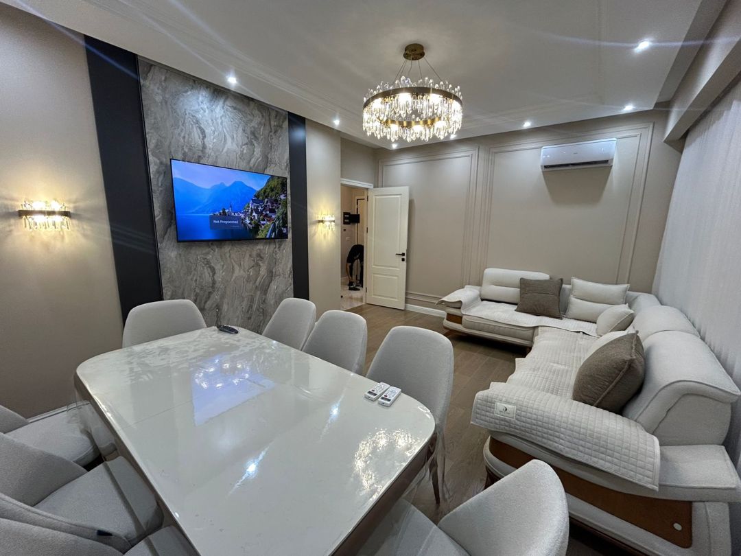 İcarəyə verilir 3 otaqlı yeni tikili 90 m² — Mənzil, Bakı (2)