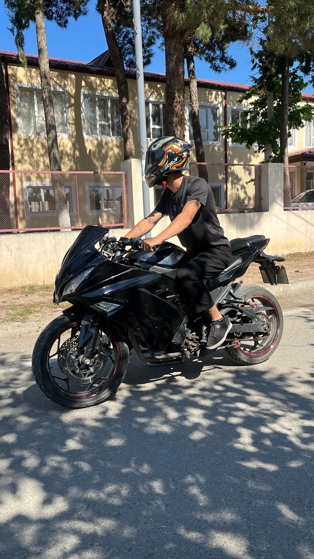 Heç. bir problemi yoxdu mator karopka ideal sənətləri qaydasında real — Motosikletlər, Ağstafa (3)