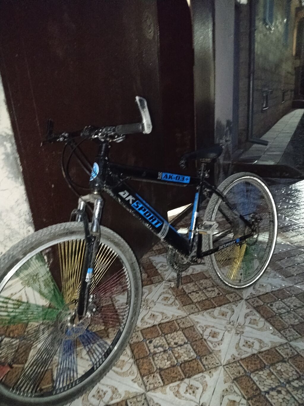 Aksport AK-03 dağ velosipedi - Çərçivə: yüngül ərintili, 26” təkər — Dağ velosipedləri, Samux (3)