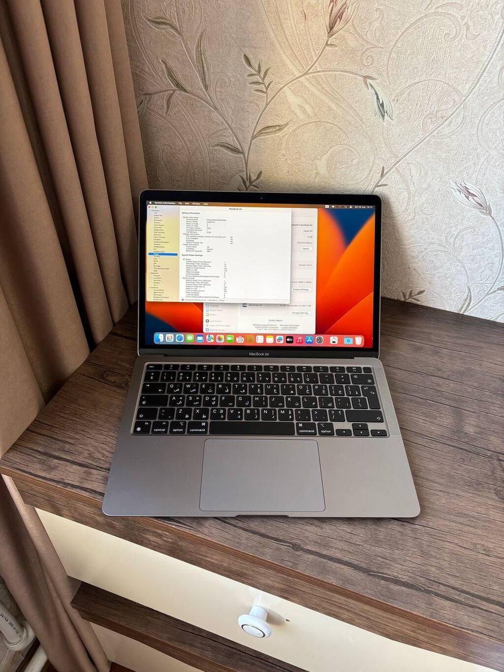 İşlənmiş Apple MacBook, 13.3 Apple M1, 256 GB, Ünvandan götürmə, Pulsuz çatdırılma, Ödənişli çatdırılma — Apple Macbook, Bakı (2)