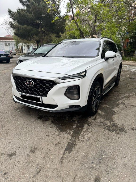 Hyundai Santa Fe, 2.0 L, 2019 il, 236 000 km — Avtomobillər, Bakı (3)