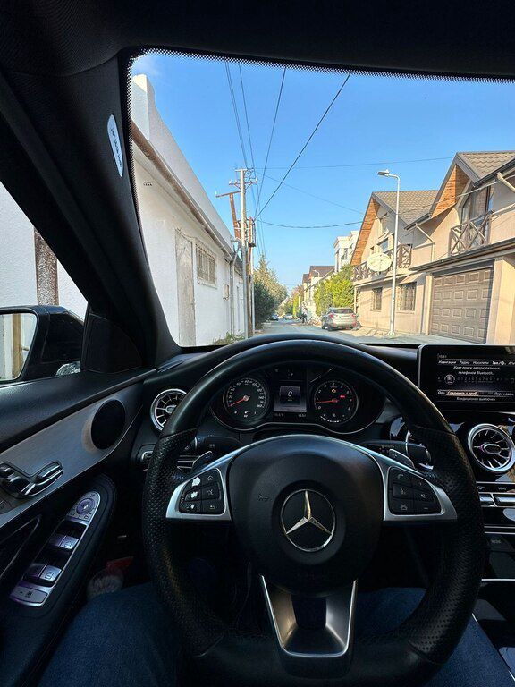 Mercedes C 200, 2.0 L, 2017 il, 185 000 km — Avtomobillər, Bakı (8)