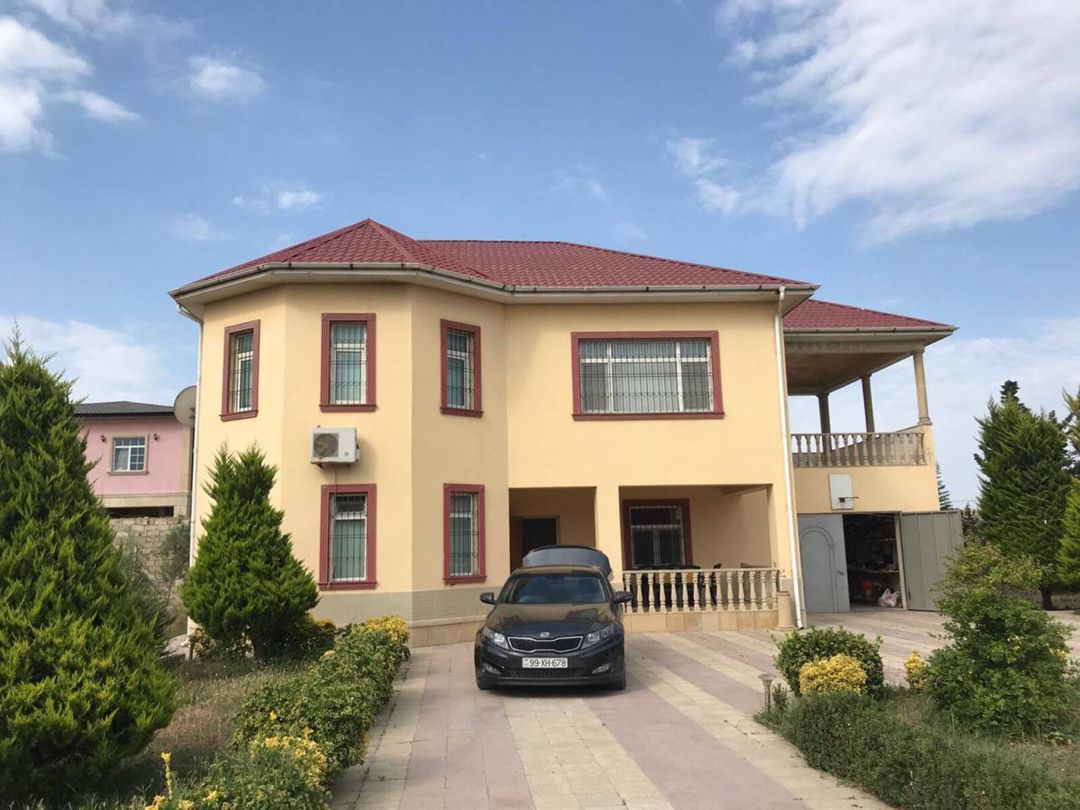 Satılır 6 otaqlı həyət evi/bağ evi 250 m² — Ev, villa, Bakı (3)