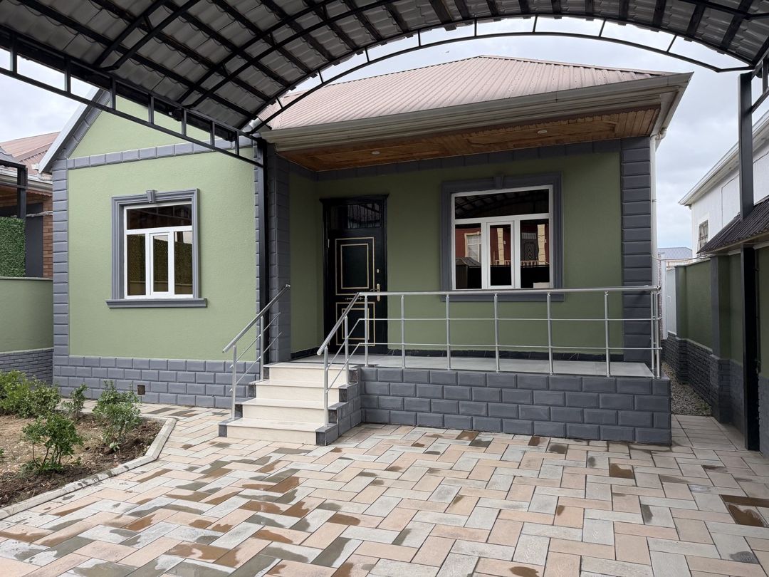 Satılır 3 otaqlı həyət evi/bağ evi 100 m² — Ev, villa, Bakı (4)