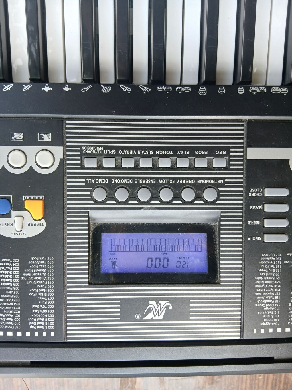 Sintezator, İşlənmiş, Ünvandan götürmə — Musiqiə alətləri, Bakı (5)
