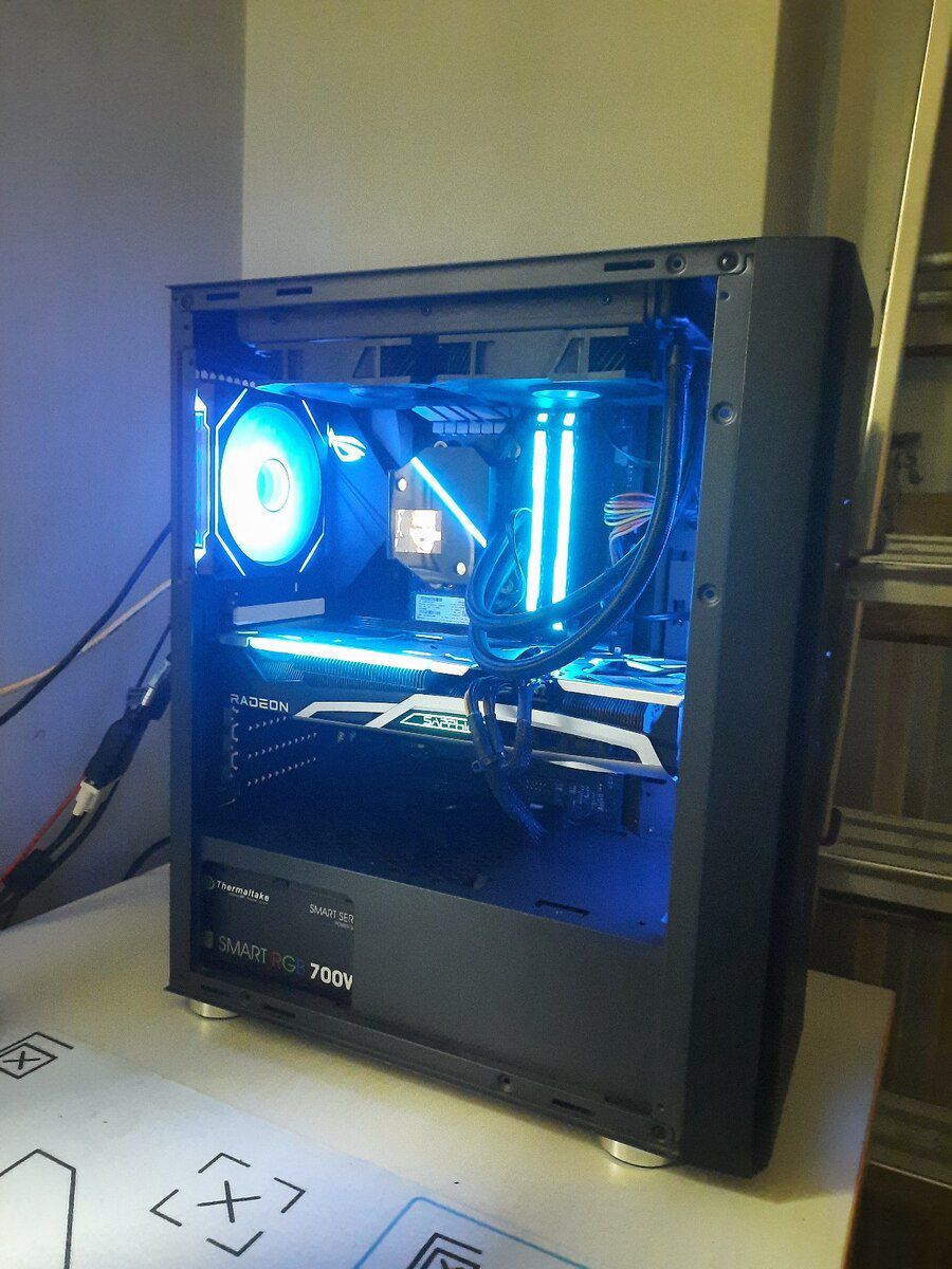 Gaming PC Ryzen 7 RX 6700 XT — Masaüstü kompüterlər, Bakı (4)