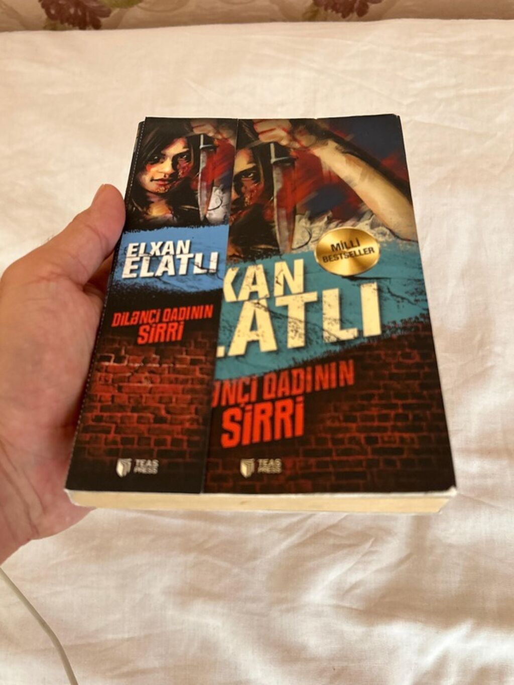 Elxan Elatlının “Dilənçi Qadının Sirri” kitabı - Nəşriyyat: Teas — Kitablar və jurnallar, Bakı (6)