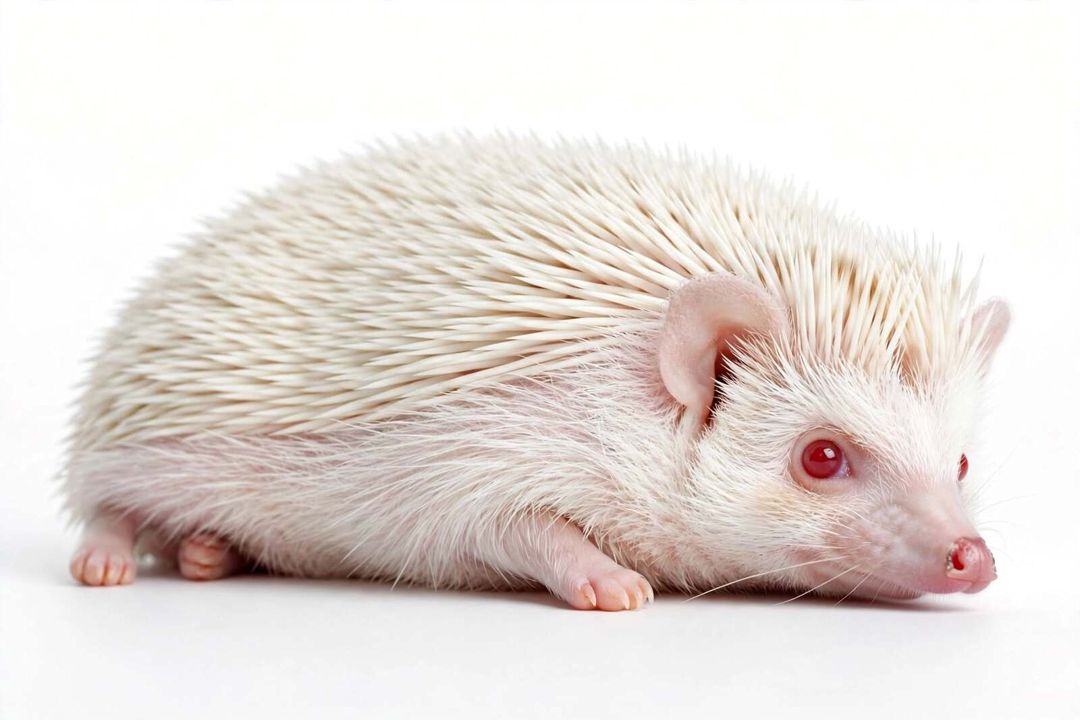 Albino ev kirpisi — Digər heyvanlar, Bakı (3)