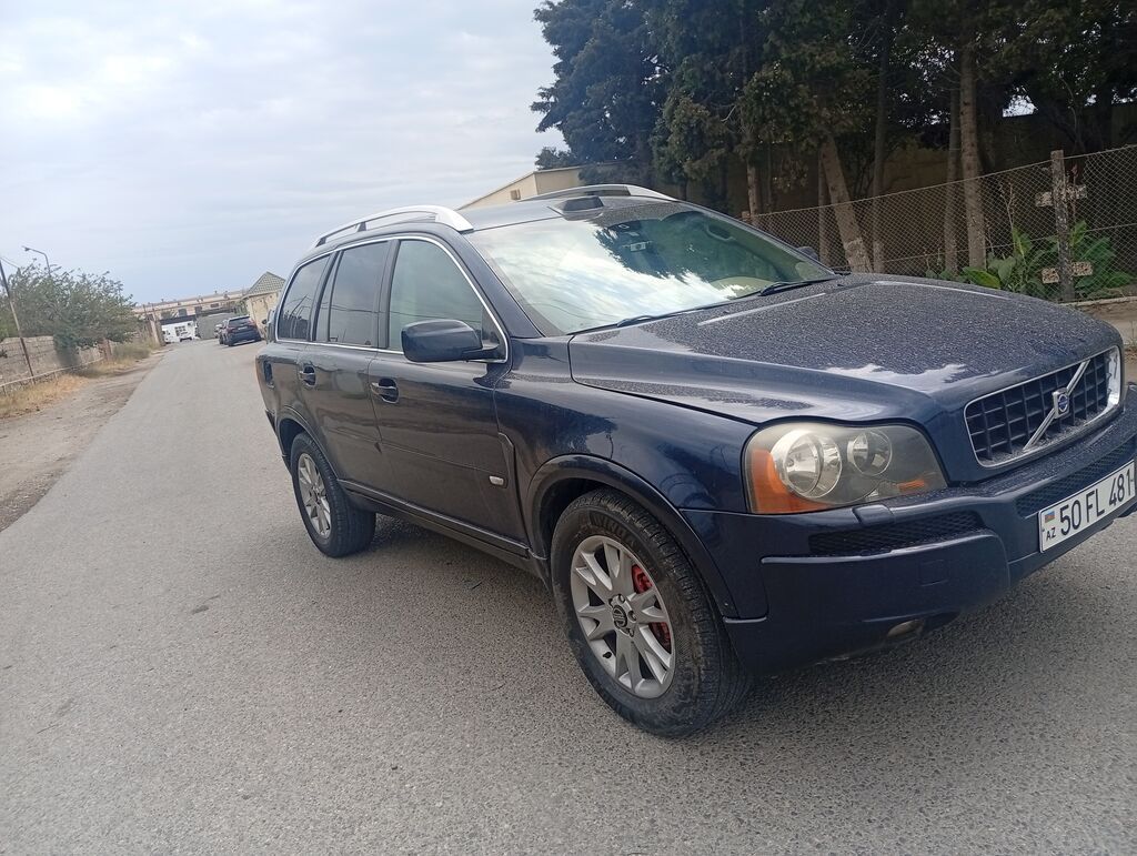 Volvo XC90 T6 AWD, tünd mavi rəngli kireditle satılır İlkin 5000 min — Avtomobillər, Sumqayıt (4)