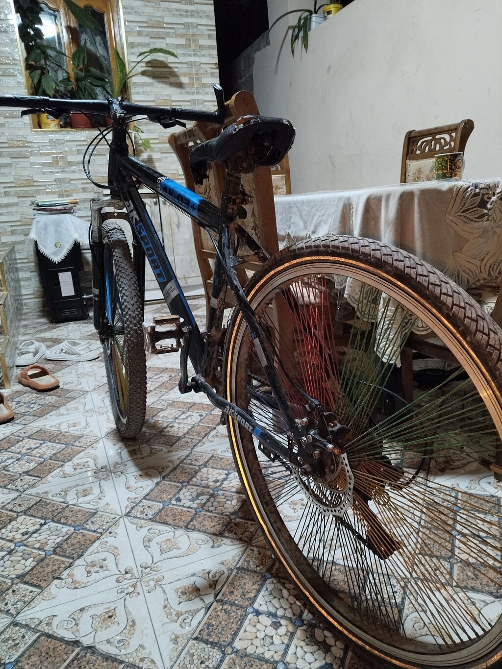 Aksport AK-03 dağ velosipedi - Çərçivə: yüngül ərintili, 26” təkər — Dağ velosipedləri, Samux (2)