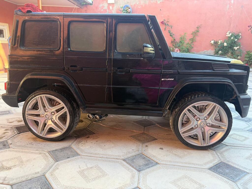Uşaq elektro avtomobili – Mercedes-Benz G65 AMG (qara) — Uşaq avtomobilləri, Digah (5)