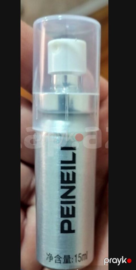 Peıneılı sprey – 15 ml Məhsul təsviri: - Kompakt alüminium flakon və — Mingəçevir