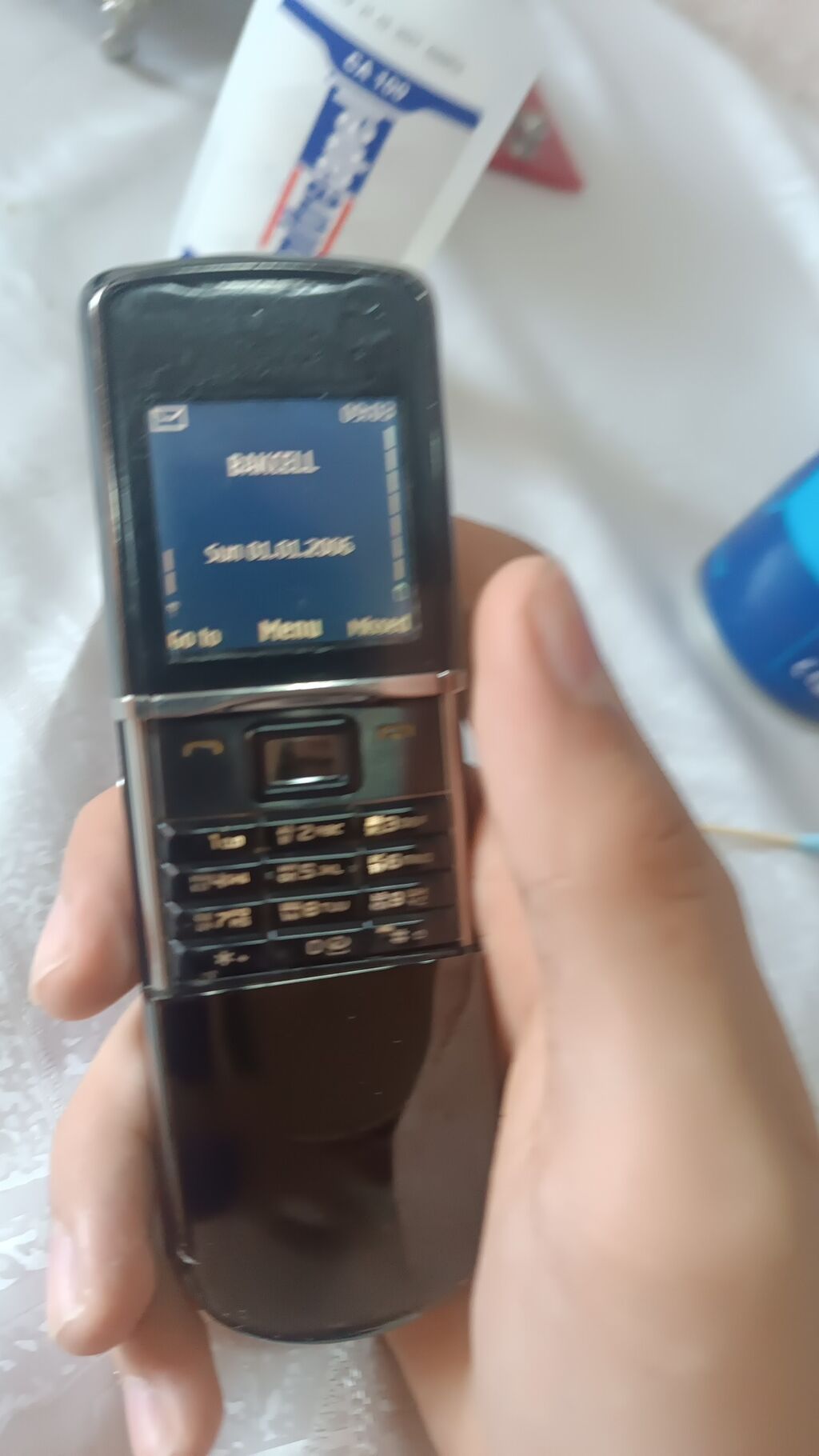 Nokia 8 Sirocco, 2 GB Memory Capacity, rəng - Qara, Düyməli — Nokia, Sumqayıt (2)