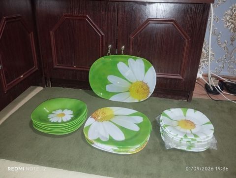 Nahar dəsti, rəng - Yaşıl, Şüşə, Fransa — Bakı