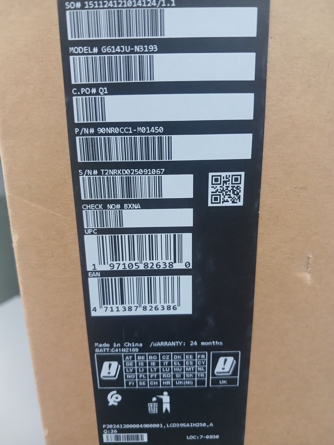 ASUS rog Strix G16 G614JU-N3193 (90NR0CC1-M01450) — Elektronika, Bakı (9)