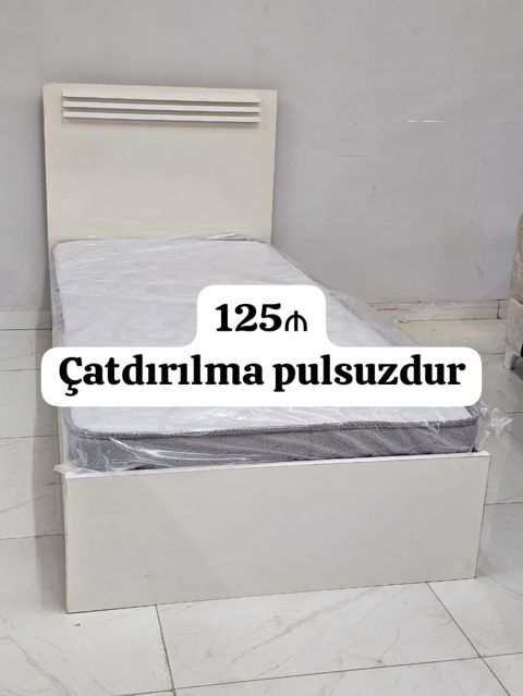 Yeni, Təknəfərlik çarpayı, Matras ilə — Bakı