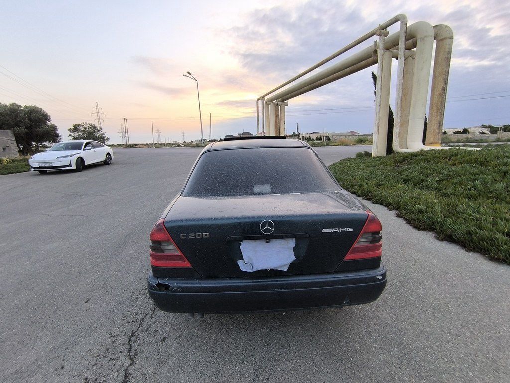 Mercedes C 200, 2.0 L, 1997 il, 362 000 km — Avtomobillər, Bakı (8)