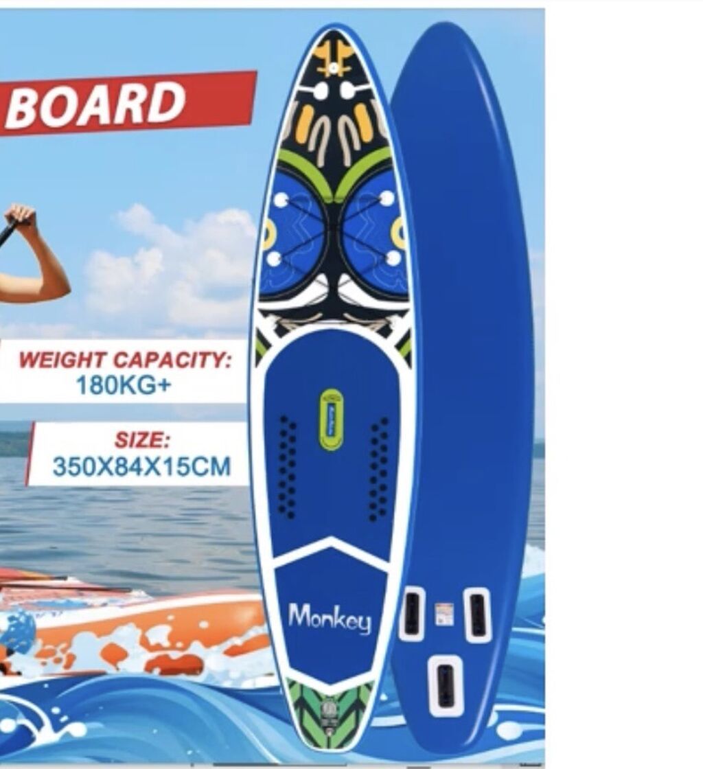 Stand Up Paddle (SUP) taxtası – Monkey model Jiletidə var-100 AZN — İdman və istirahət, Bakı (2)