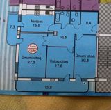 Satılır 3 otaqlı yeni tikili 132 m² — Elcan — Apartment