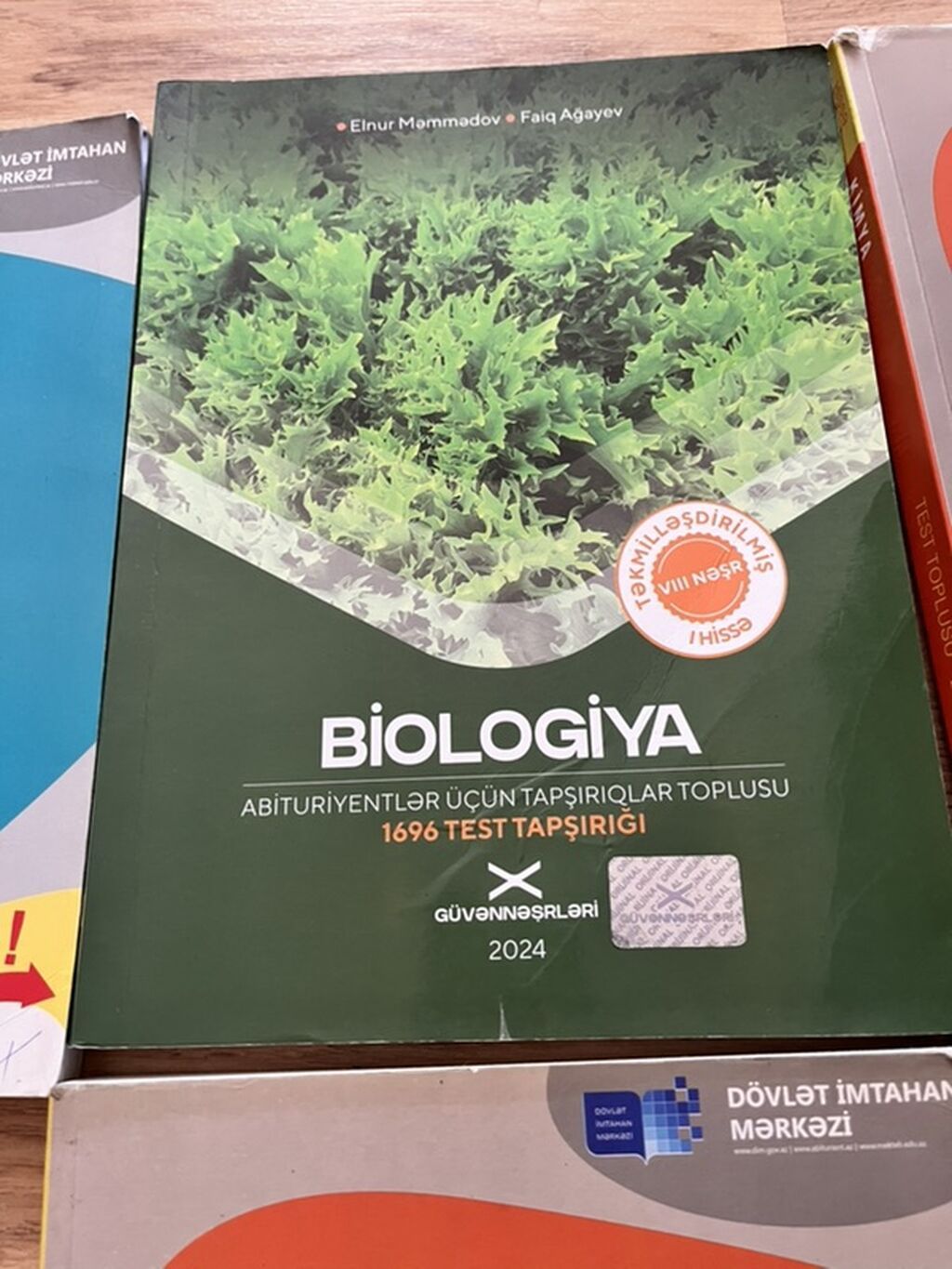 Məhsul: Abituriyentlər üçün Kimya və Biologiya test vəsaitləri paketi — Kitablar, Bakı (2)