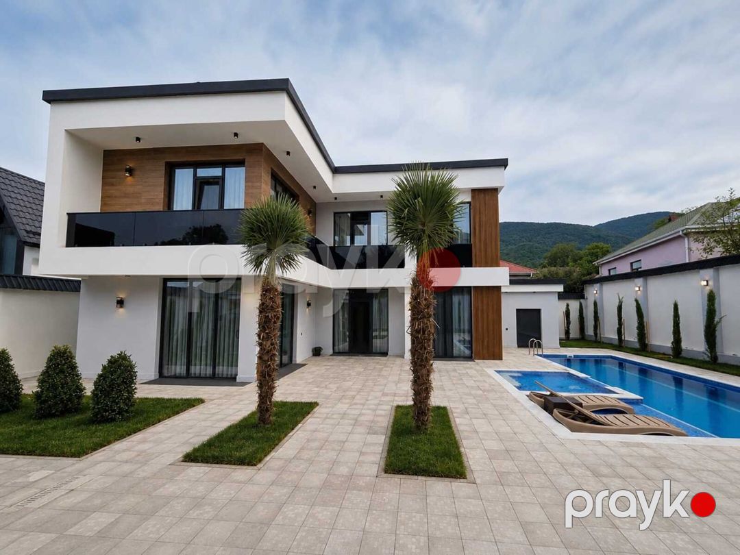 İcarəyə verilir 6 otaqlı həyət evi/bağ evi 280 m² — Ev, villa, Qəbələ (2)
