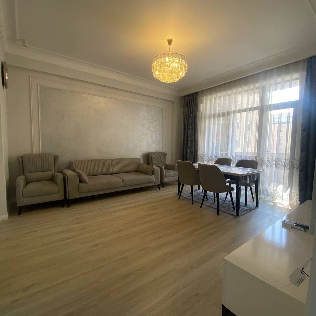 İcarəyə verilir 2 otaqlı yeni tikili 80 m² — Mənzil, Bakı (3)