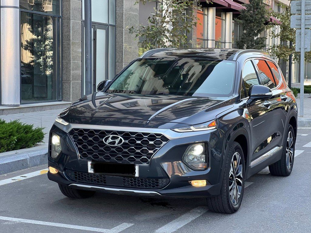 Hyundai Santa Fe, 2.0 L, 2019 il, 178 563 km — Avtomobillər, Bakı (4)